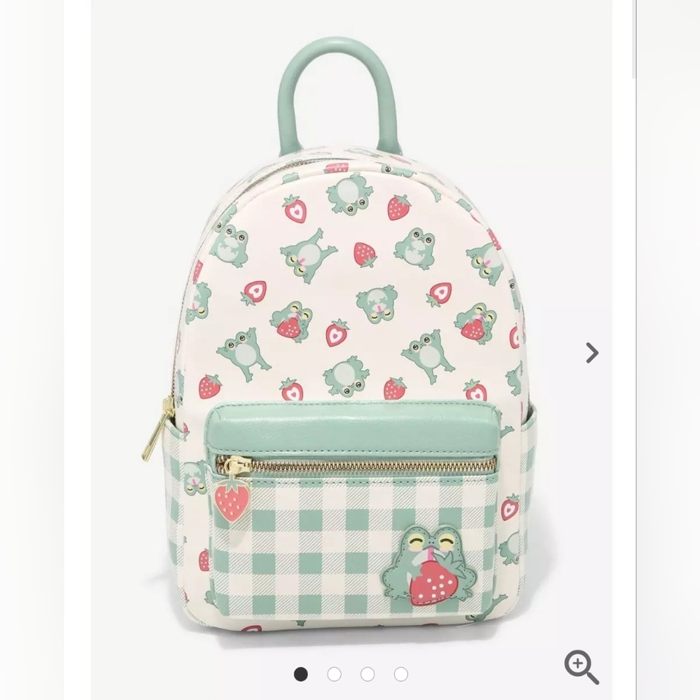 Frogs & Strawberries Mini Backpack Hot Topic